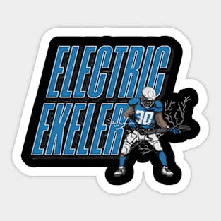 Austin Ekeler Electric Sticker